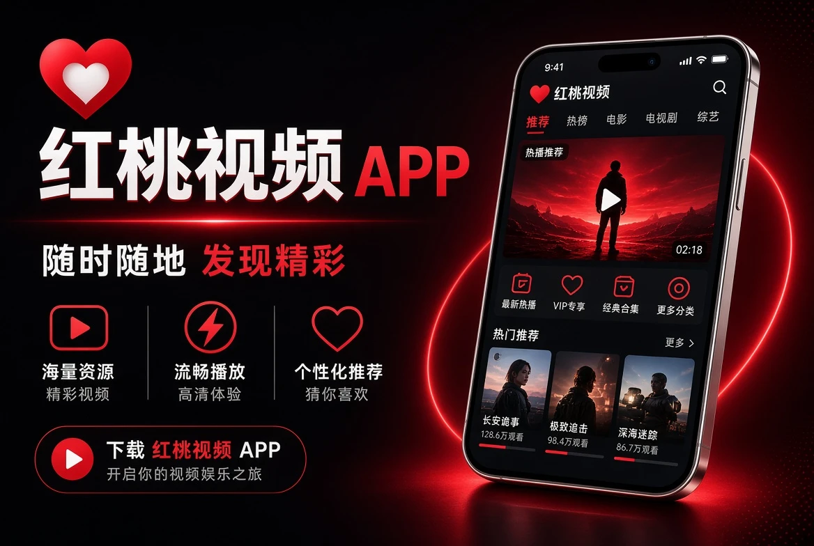 红桃视频APP界面视觉